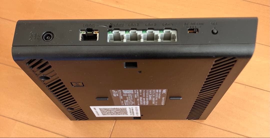 【美品】Aterm WX3600HP Wi-Fi 6 ルーター