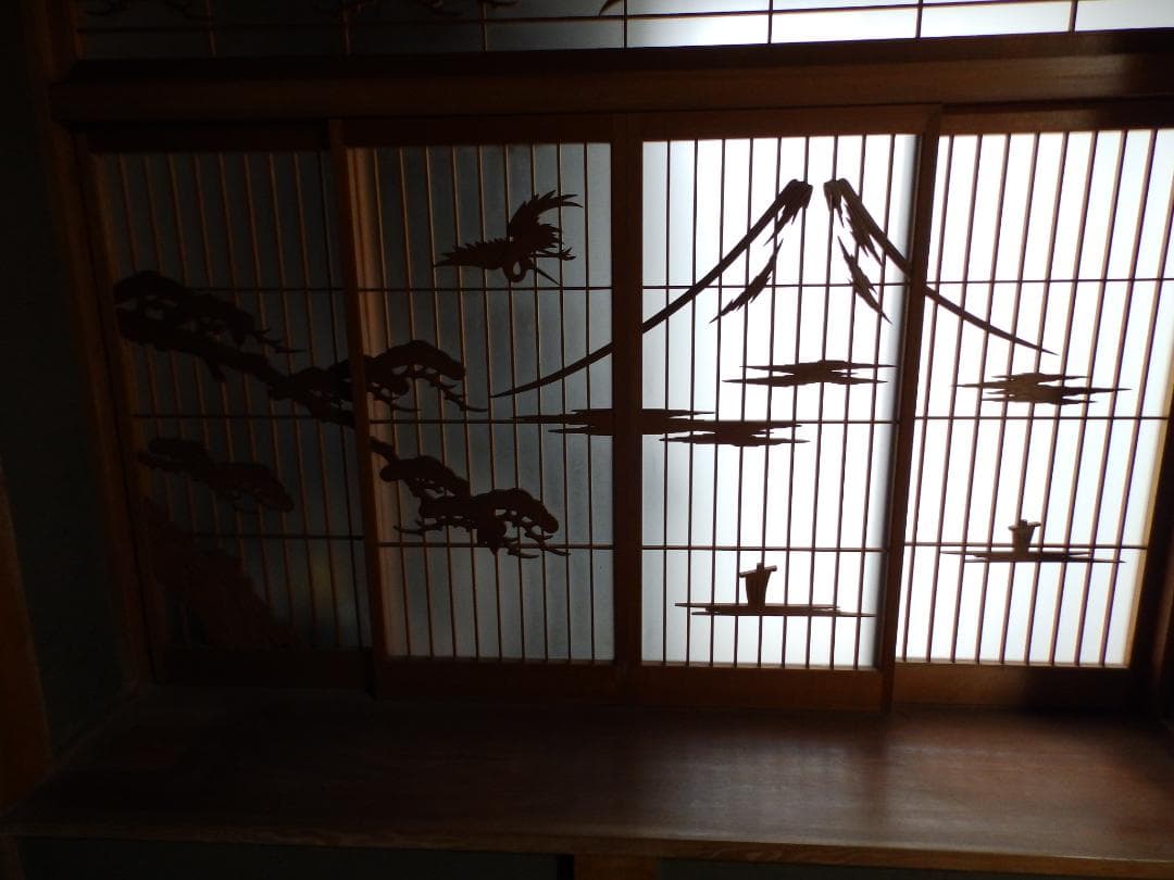 書院戸４枚セット　昭和レトロ建具
