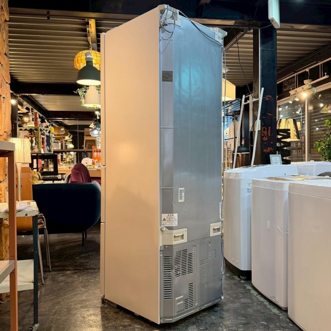 パナソニック NR-C371GN-W 3ドア 冷蔵庫 365L 2020年製
