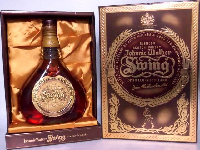 【L2】ジョニーウォーカー スイング 特級 80年代 正規品 箱付 750ml