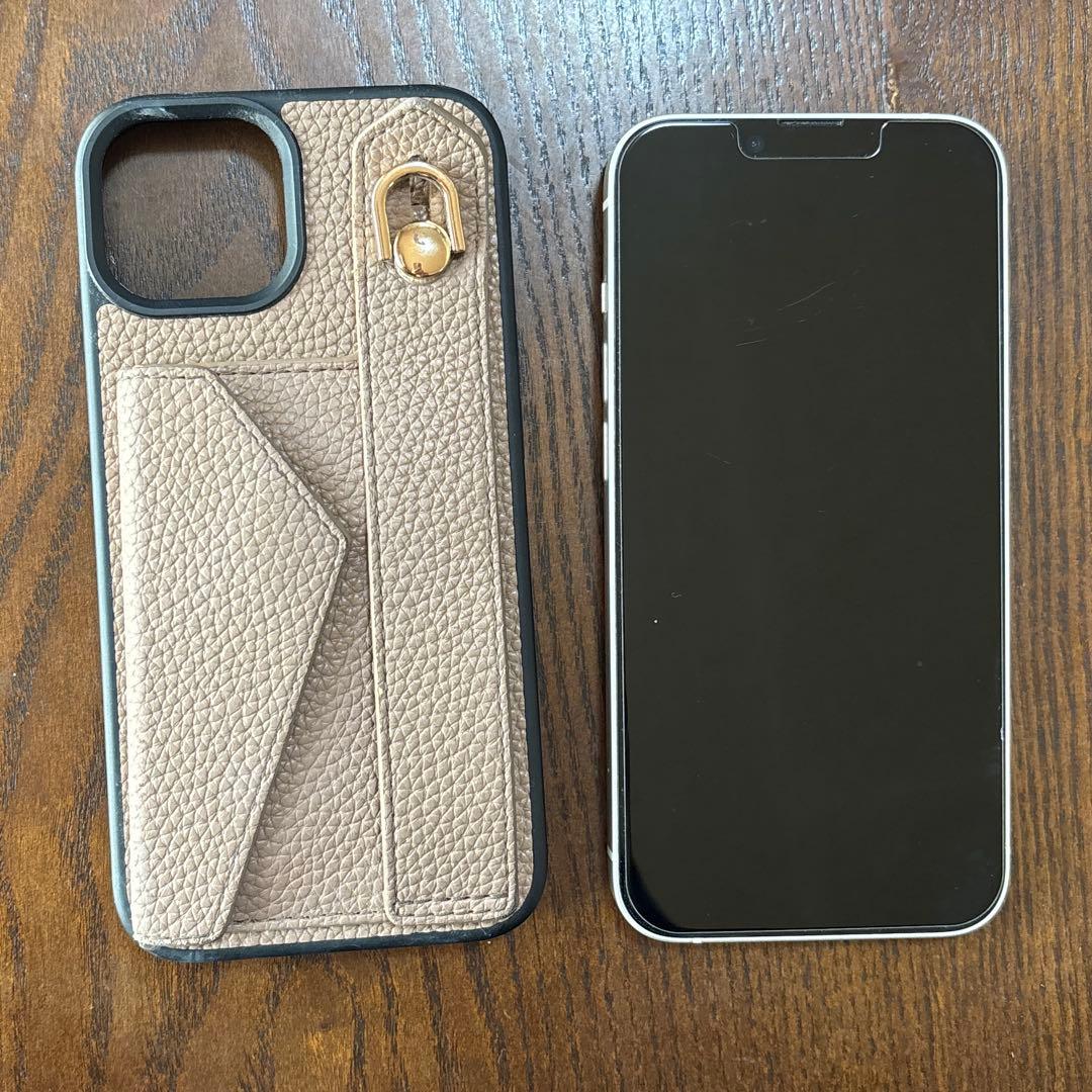 【美品】iPhone14 128GB SIMフリー 84% ケース付