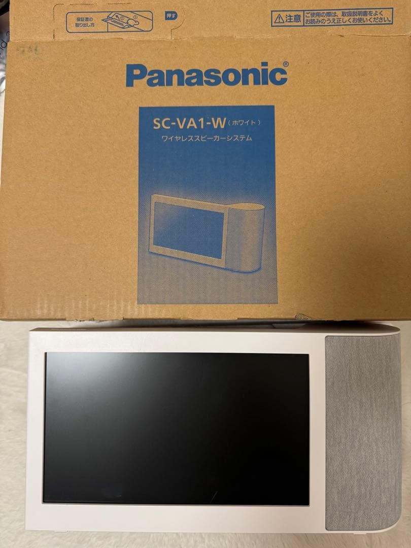 Panasonic ワイヤレススピーカー SC-VA1-W