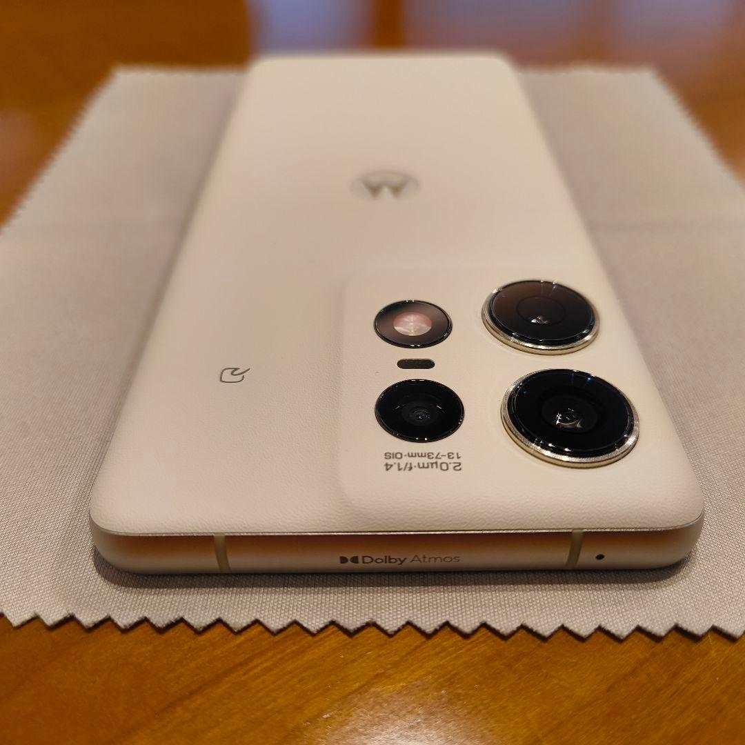 motorola edge 50s PRO バニラクリーム ＋ ケース&フィルム