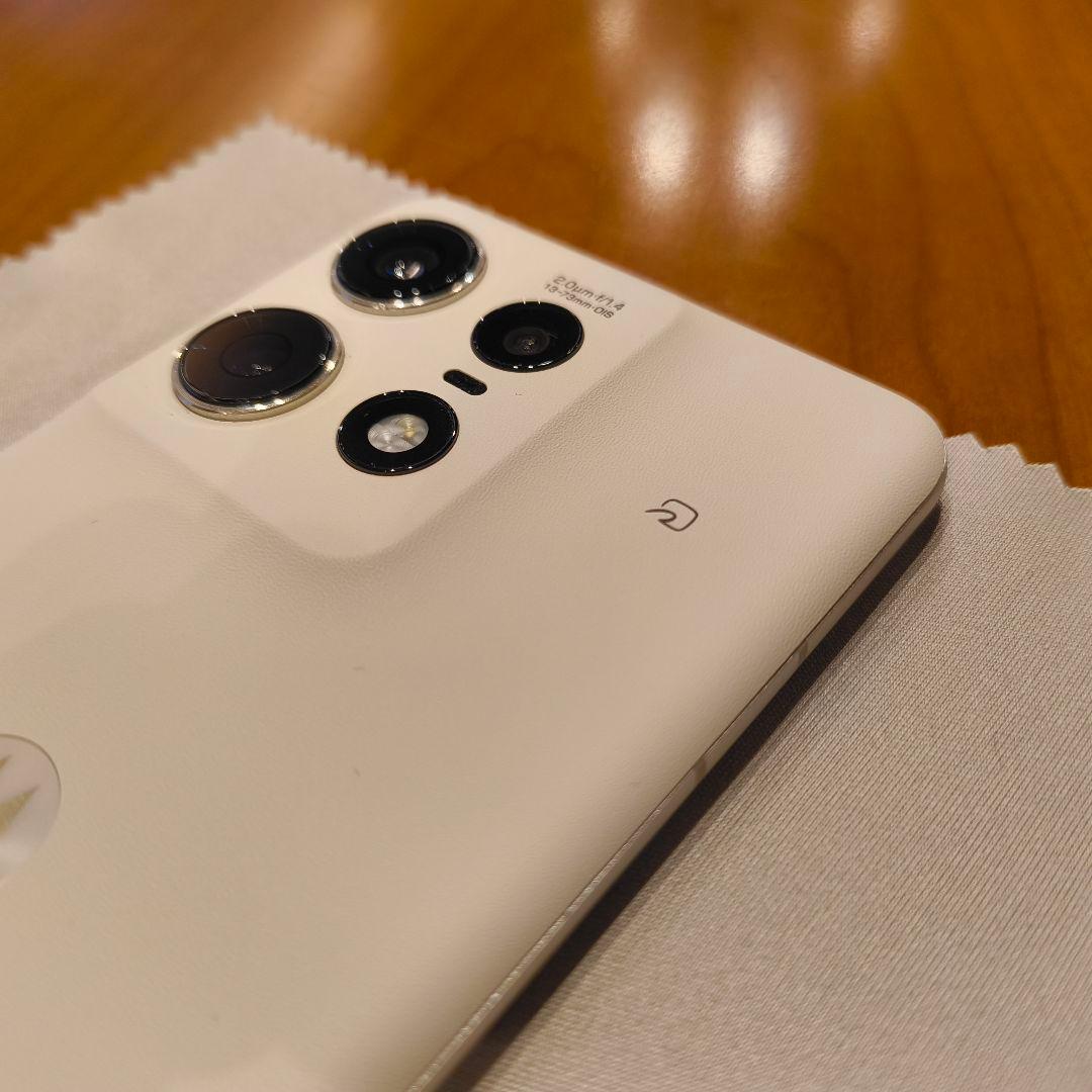 motorola edge 50s PRO バニラクリーム ＋ ケース&フィルム