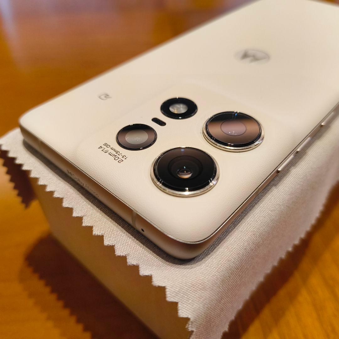 motorola edge 50s PRO バニラクリーム ＋ ケース&フィルム