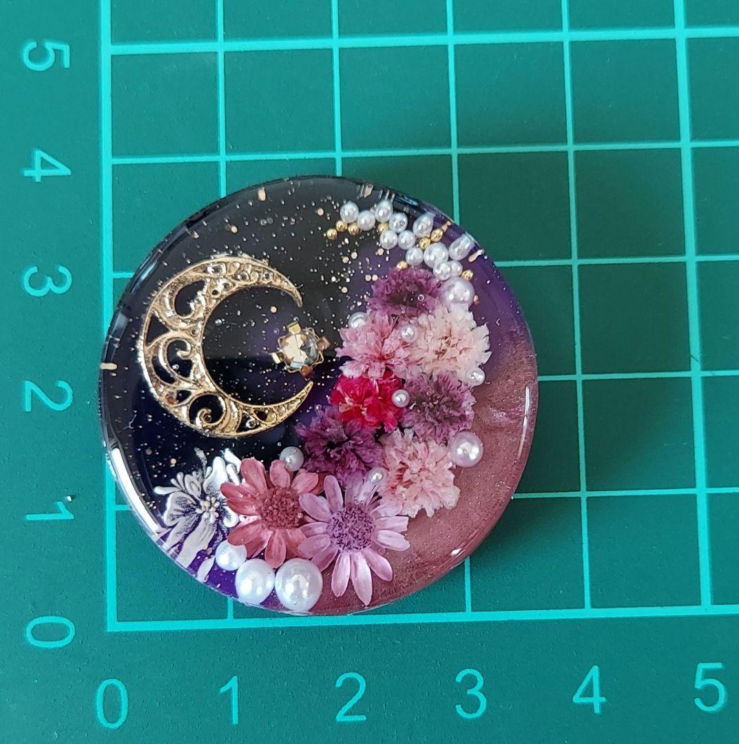 【1642】レジン　ハロウィン　ヘアゴム　ポニーフック　ブロ―チ　ハンドメイド