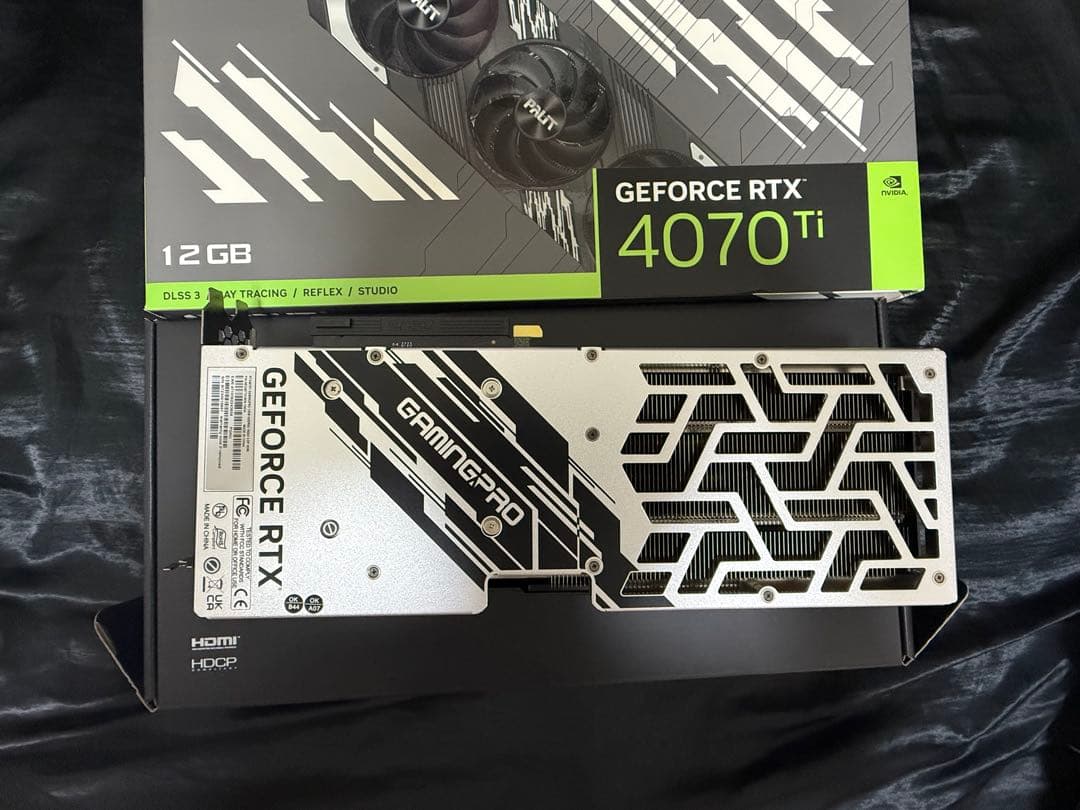 palit gaming pro GeForce rtx 4070ti ジャンク