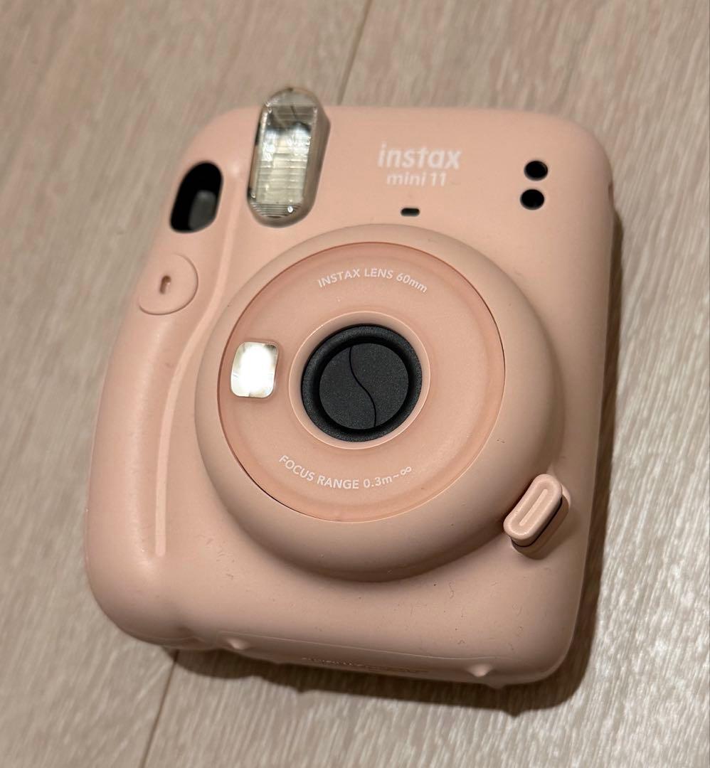 instax mini 11 チェキ ブラッシュピンク　美品