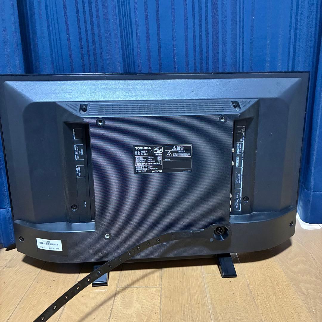 TOSHIBA REGZA 24型液晶テレビ 2021年製 24S24