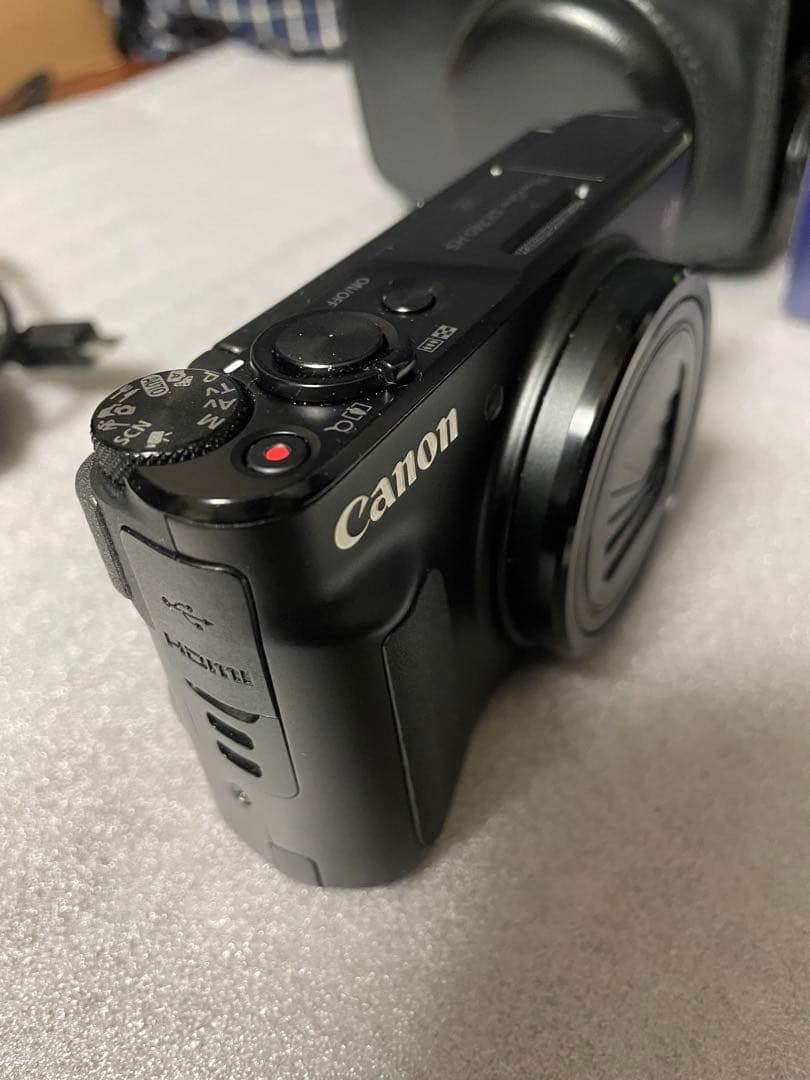 Canon Power Shot SX740HS ブラック レザーケース付