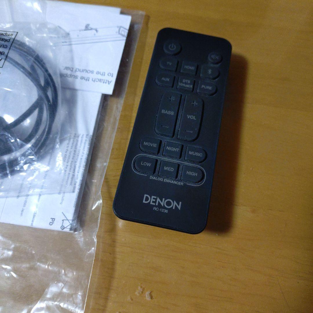 DENON DHT-S216 スピーカー ブラック