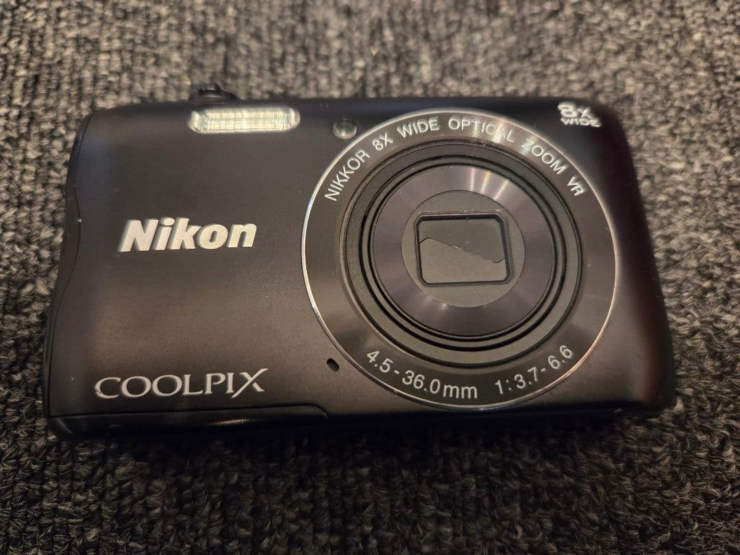 ★ジャンク扱い★Nikon COOLPIX A300 デジタルカメラ ブラック