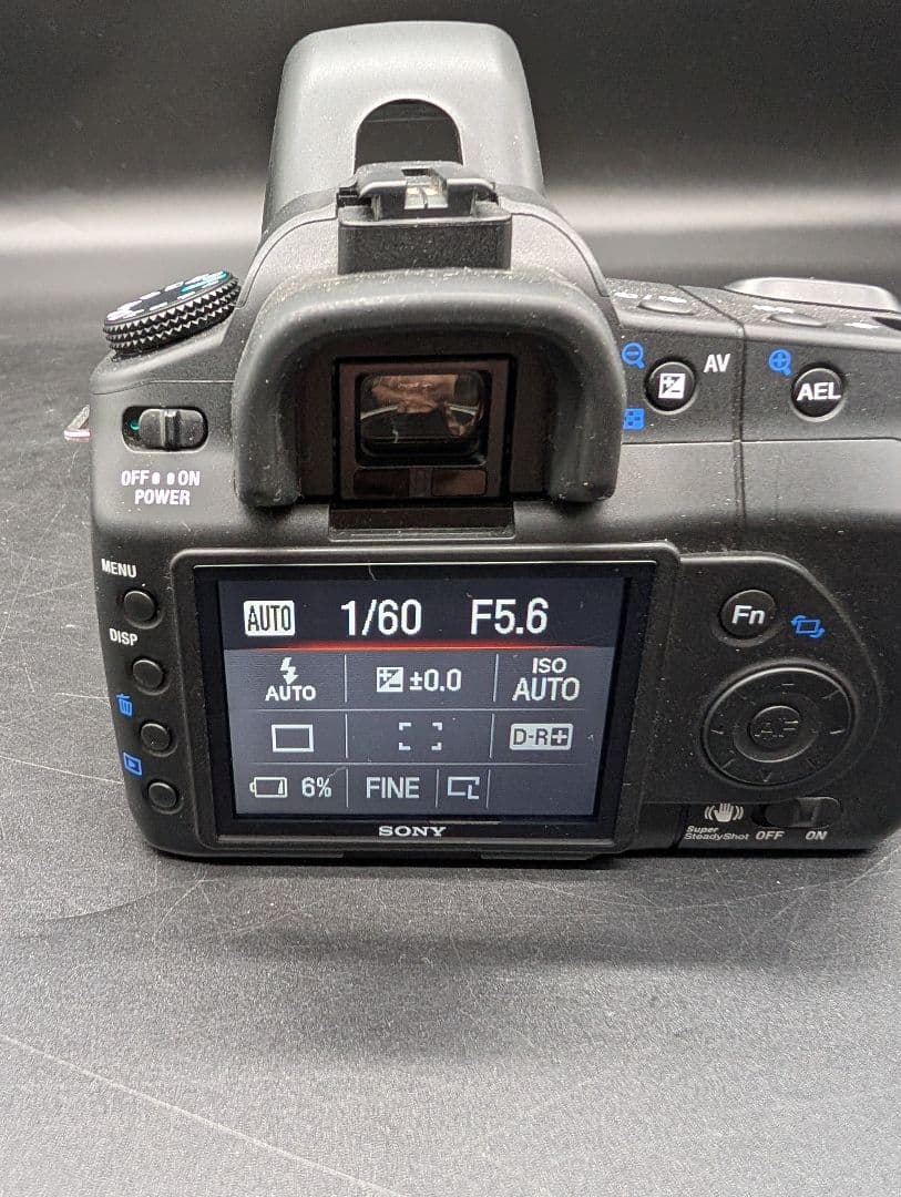 【動作確認済み】一眼レフ SONYα300 レンズセット