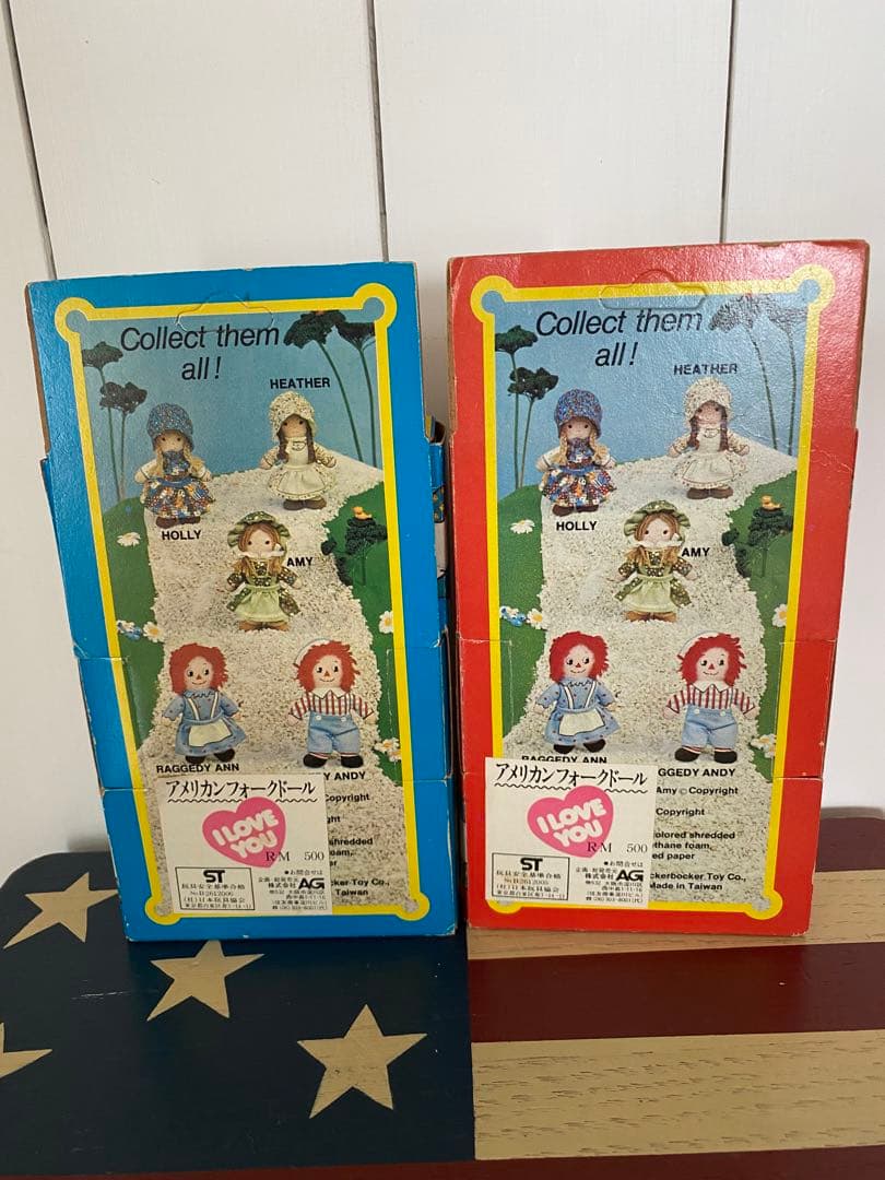 ラガディアン&アンディ ミニペアドール箱入り