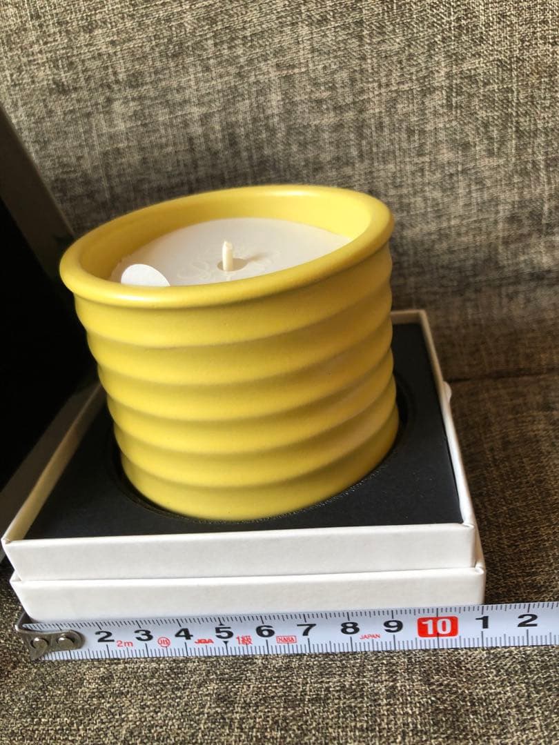 袋付き　LOEWE イエローキャンドル 170g