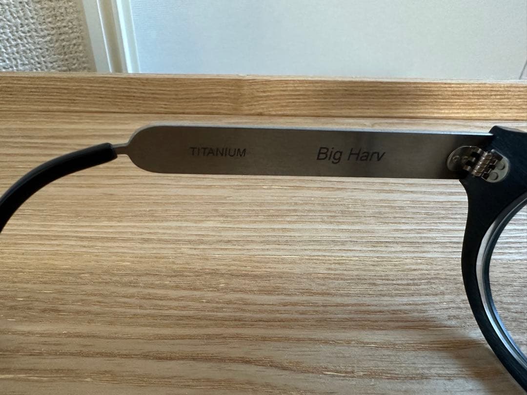rapp eyewear Big Harv ブラックメガネ