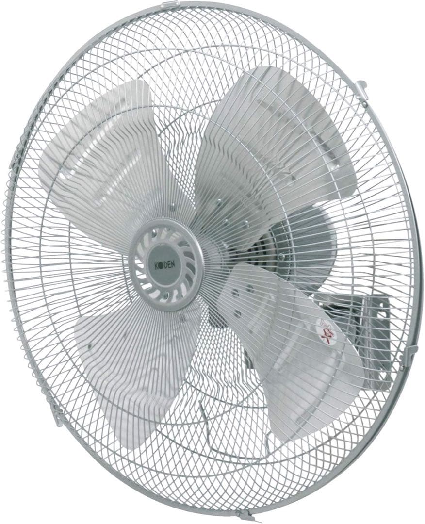 一度使用しただけ　広電 工業扇 壁掛け型 50cm アルミ羽根 首振り　扇風機