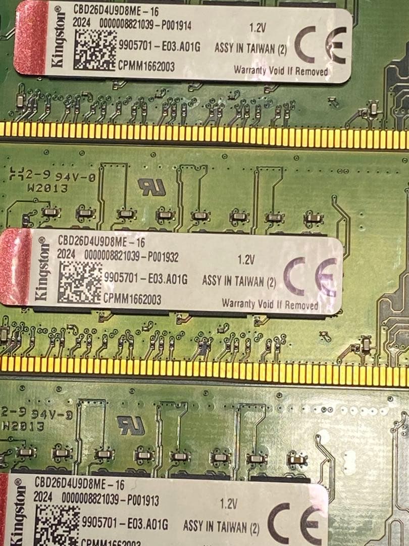 メモリー Kingston CBD26D4U9BME-16 (16GBx8) 128GB