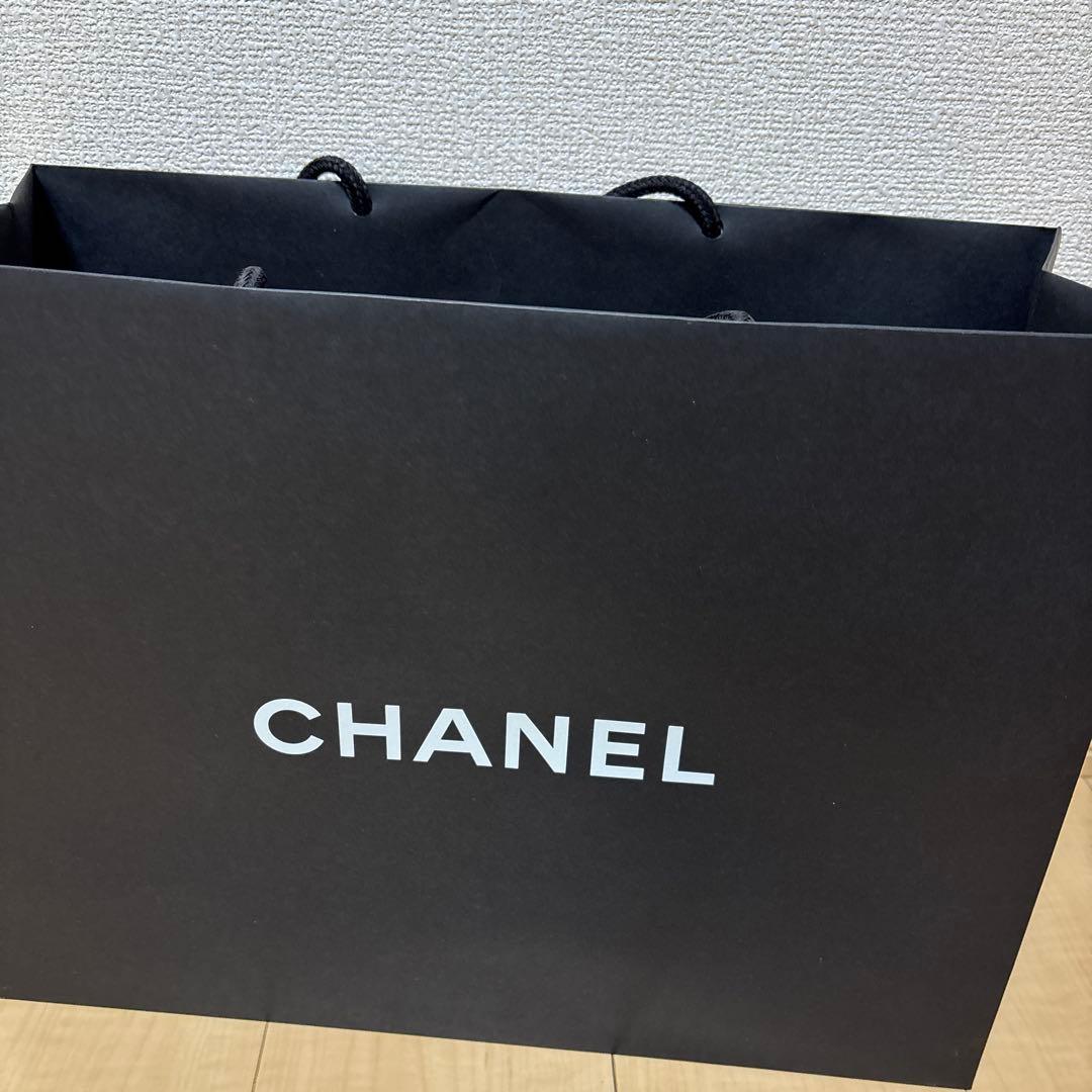 【空箱ショッパー包装紙のみ】シャネル バッグの空箱 ショッパー