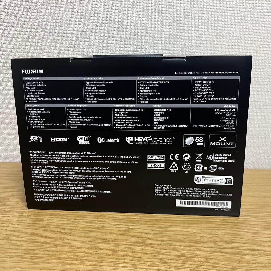 【新品】Fujifilm X-T5 16-50mm レンズキット ブラック