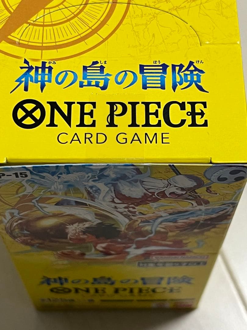 ONE PIECE カードゲーム 神の島の冒険 1BOX、未開封テープ付き