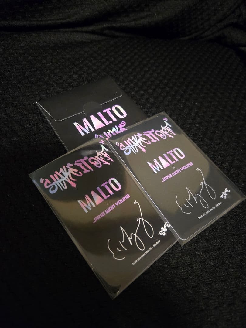 IVE ウォニョン ベトナム限定 MALTO トレカ