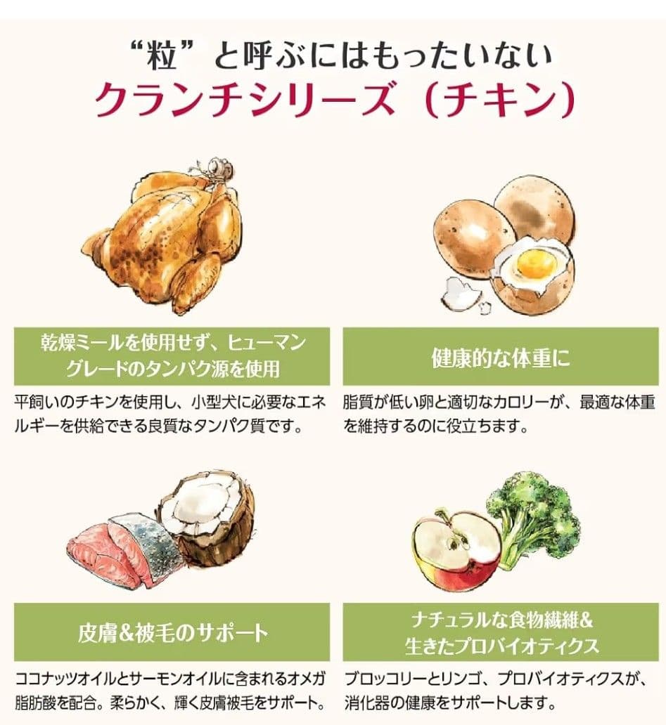 オネストキッチン クランチ グレインフリーチキン　1.8㎏
