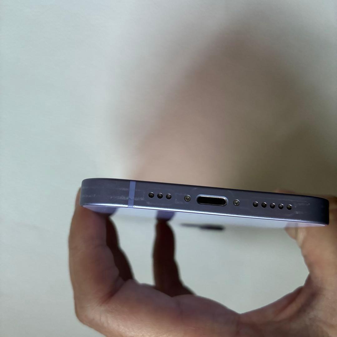 iPhone12 SIMフリー 初期化済み パープル 箱 シール ピン付き