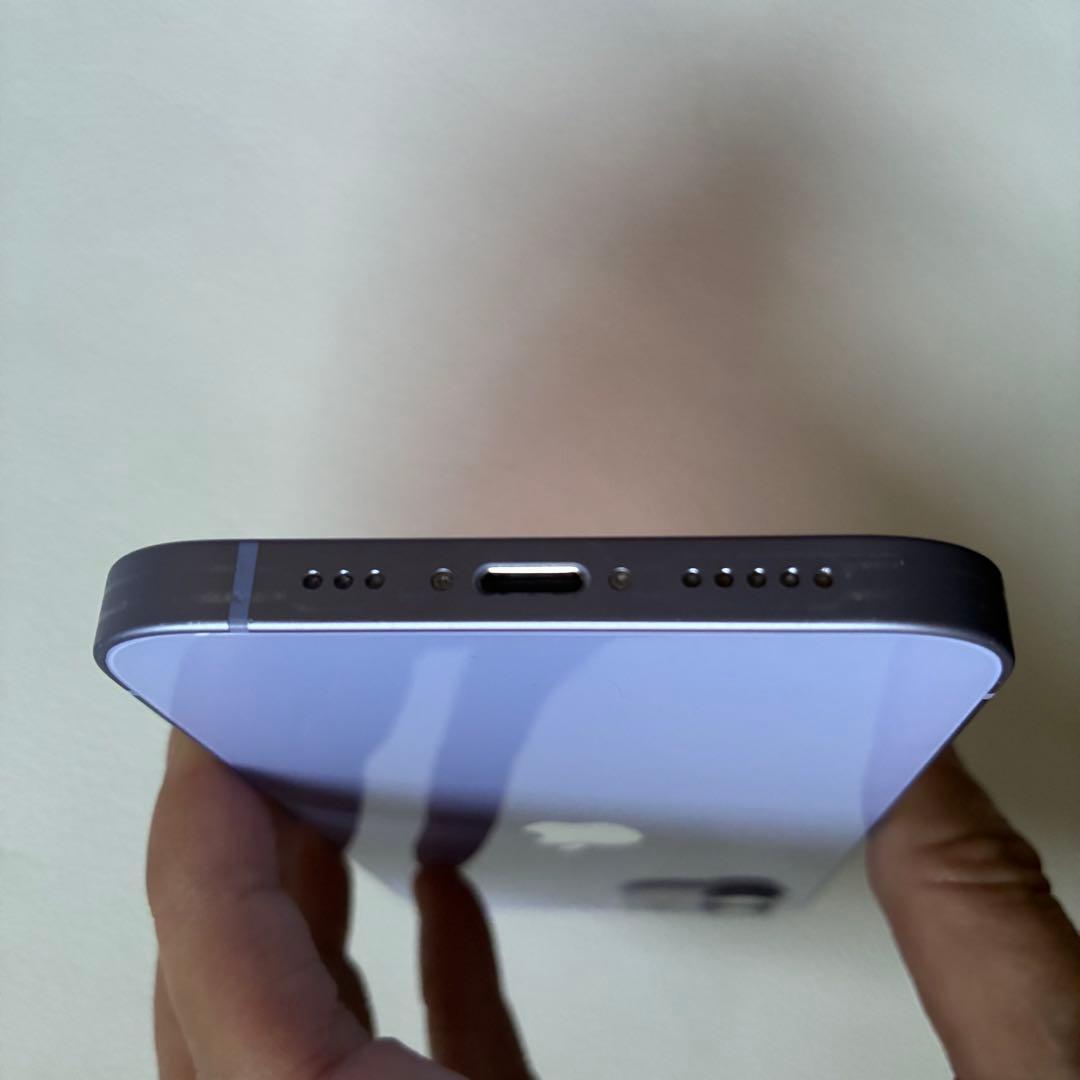 iPhone12 SIMフリー 初期化済み パープル 箱 シール ピン付き