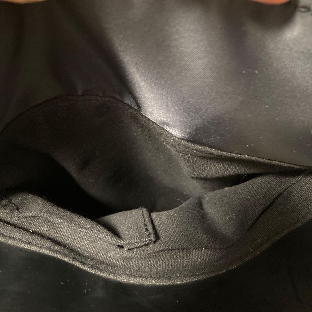 swany スワニー　キャリーバッグ　walking bag 黒　ステッチ