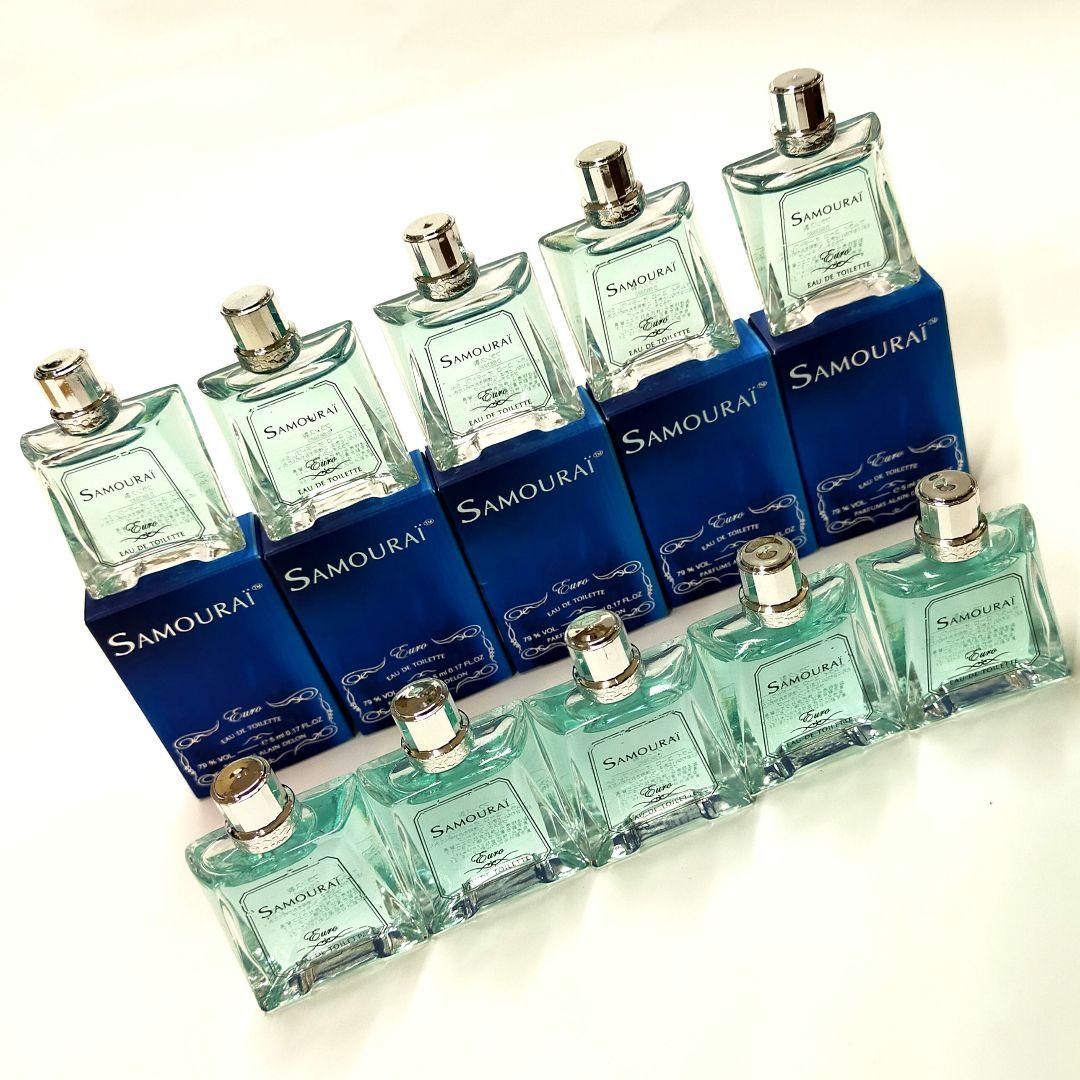 10個セット【廃盤】サムライユーロ 5ml×10個 合計50ml ミニ香水 希少