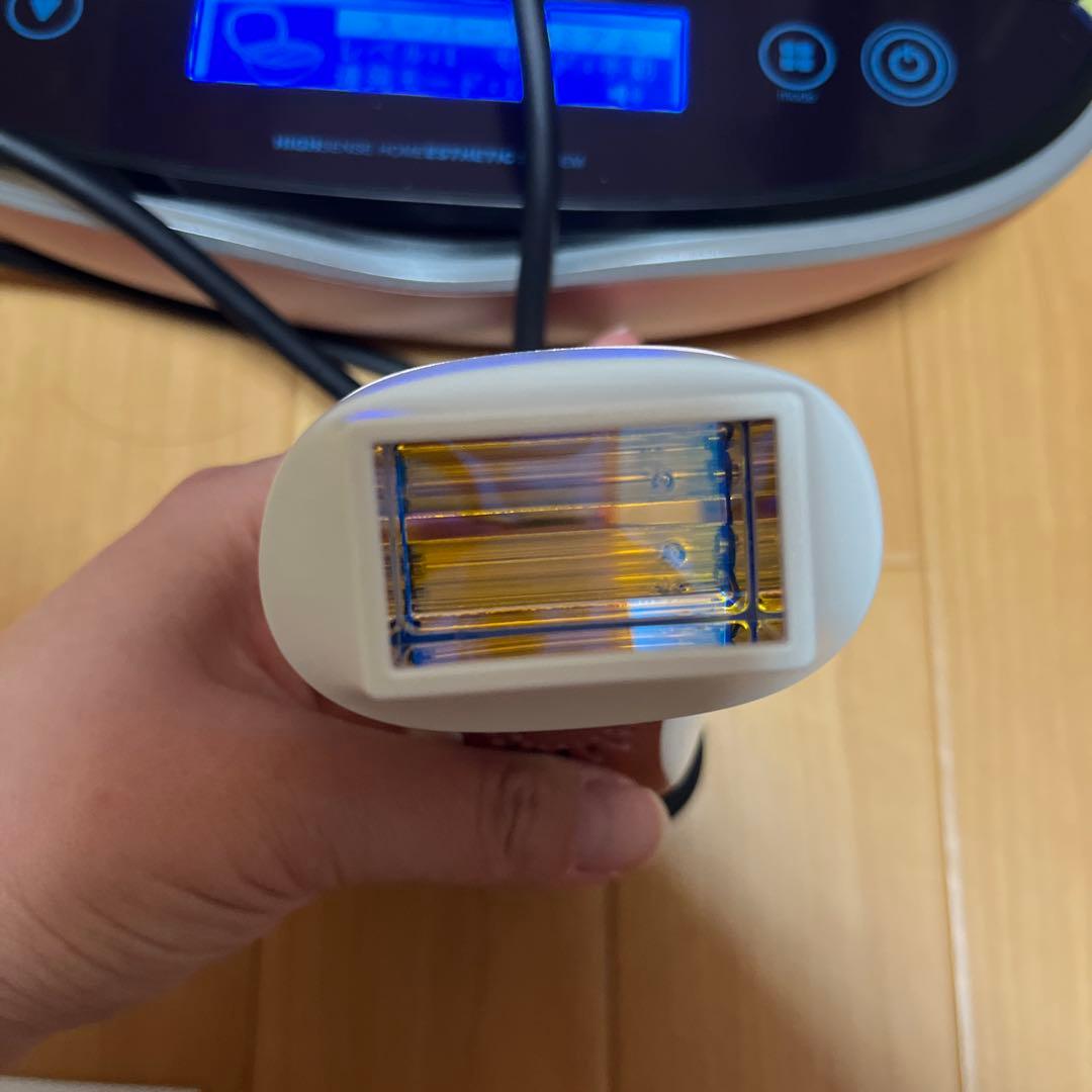脱毛器 スーパープレミアムモード ピンク