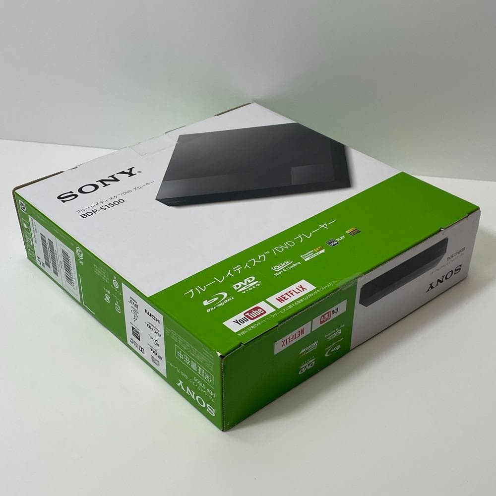 ◆SONY ブルーレイディスク/DVDプレイヤー　02103