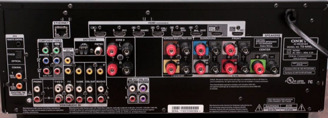 【定価︰￥86,400】ONKYO TX-NR626　7.1ch対応AVアンプ