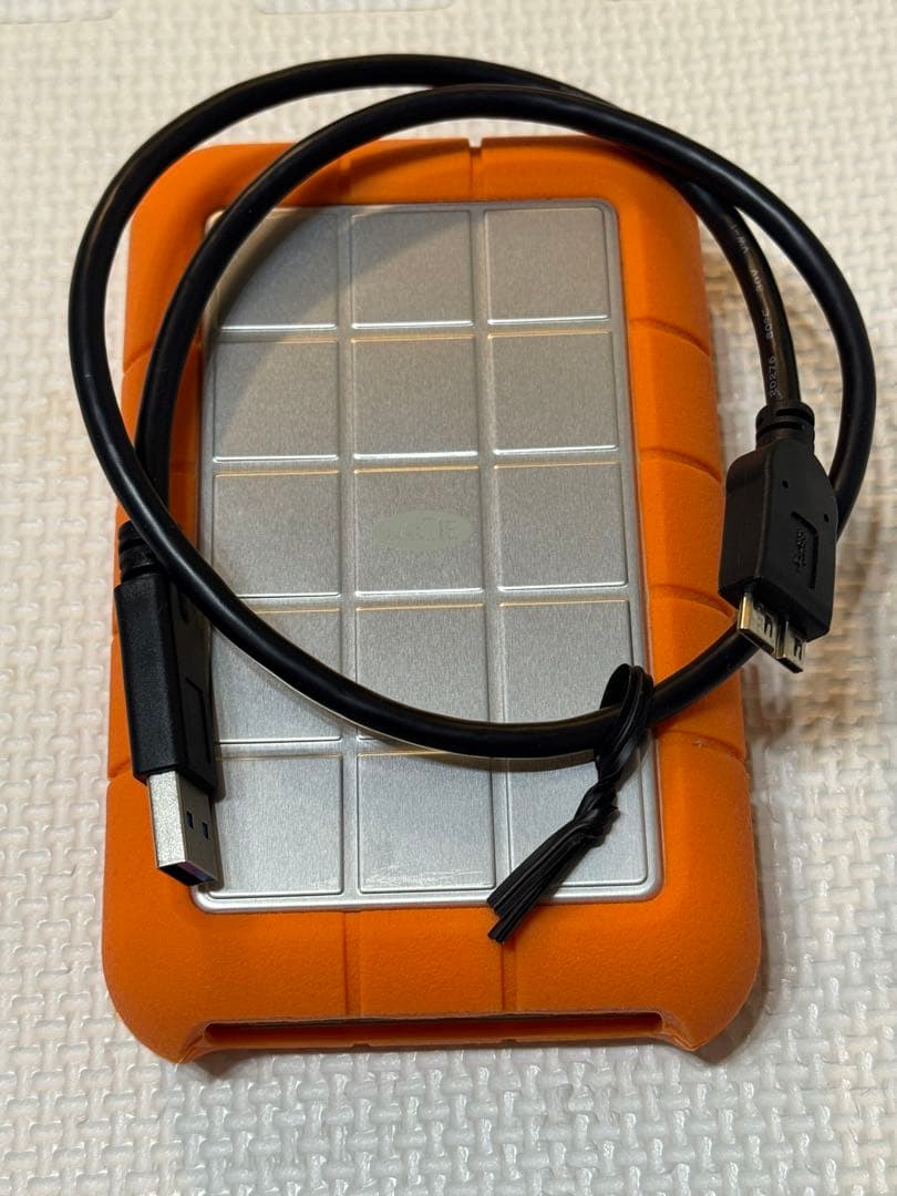 LaCie ラシー Rugged 2TB HDD ポータブルハードディスク