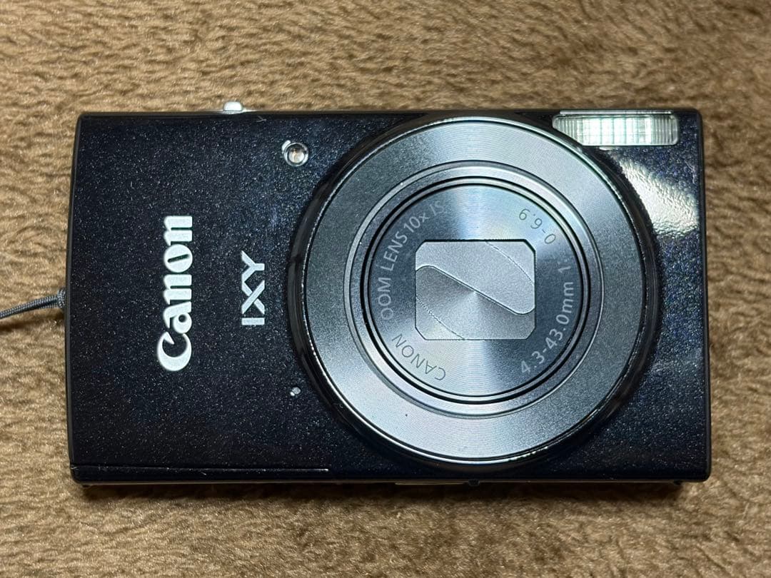 K*y様 Canon IXY 190 ブラック　動作確認済み。箱、取説、充電器、