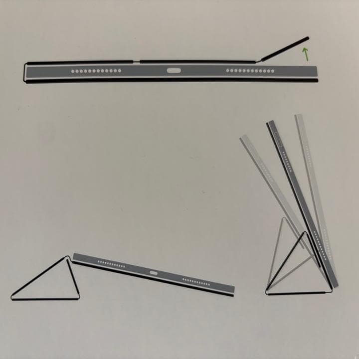 Apple 純正品　iPad Air Smart Folio　チャコールグレー