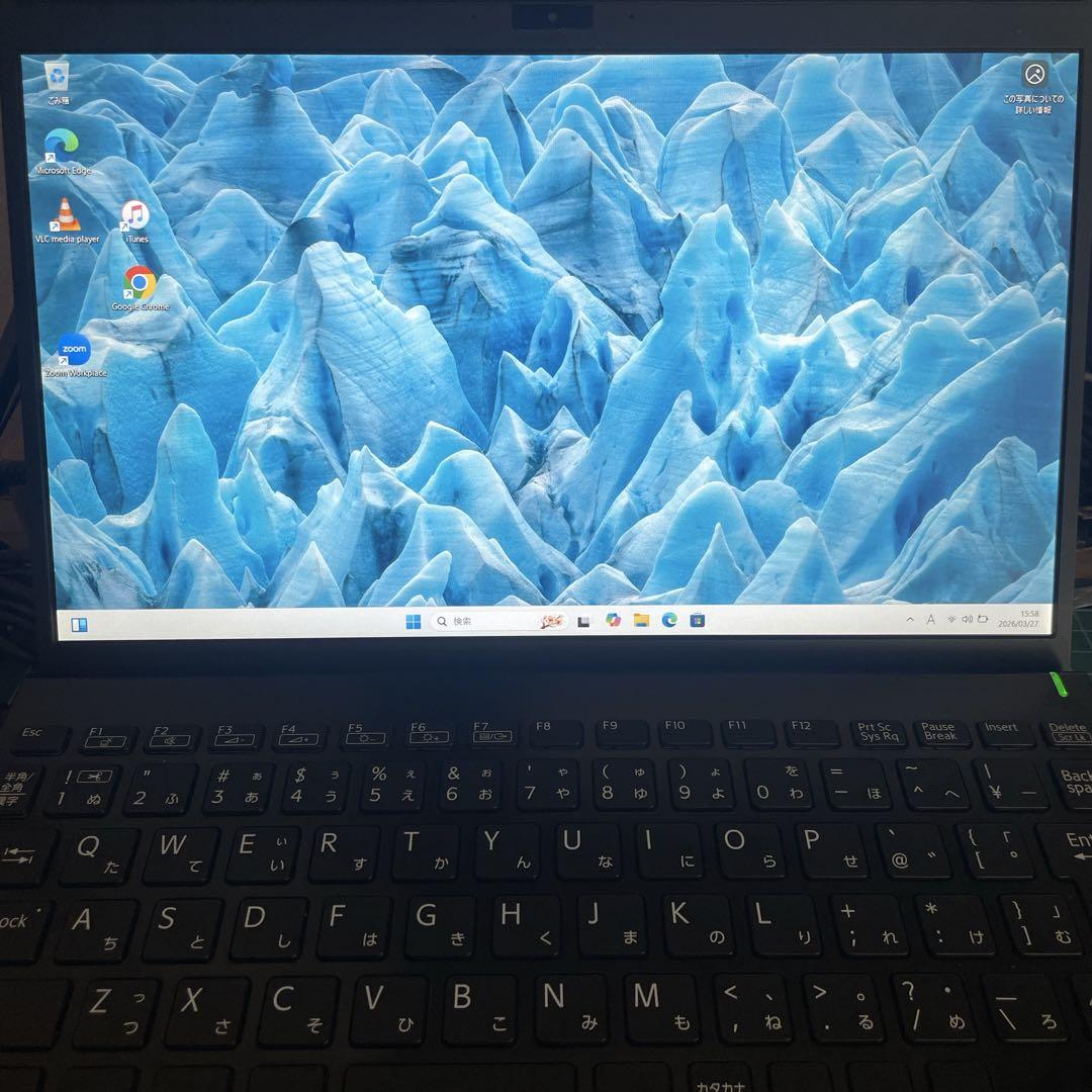 【部品取り】VAIO pro PJ 第8世代 メモリ8GB SSD256 AC付