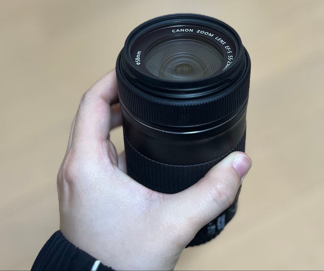 Canon ズームレンズ 保護フィルム付き