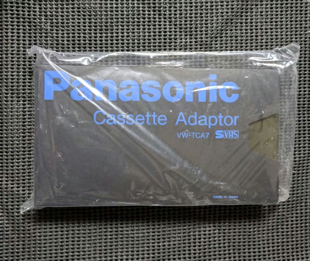 【新品未開封】Panasonic VW-TCA7 カセットアダプター