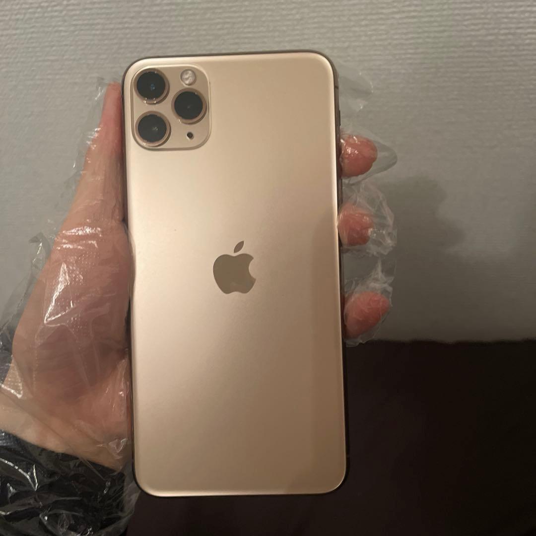 【美品】iphone 11 pro max 本体　SIMフリー　ゴールド