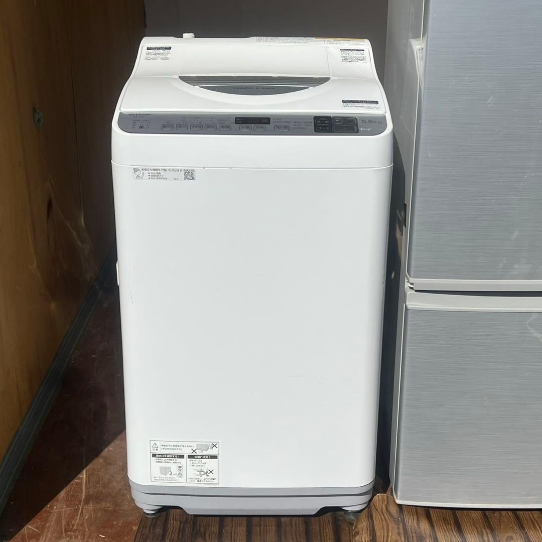 配送設置無料　SHARP 冷蔵庫167L洗濯機5.5kgセット大容量乾燥機能付き