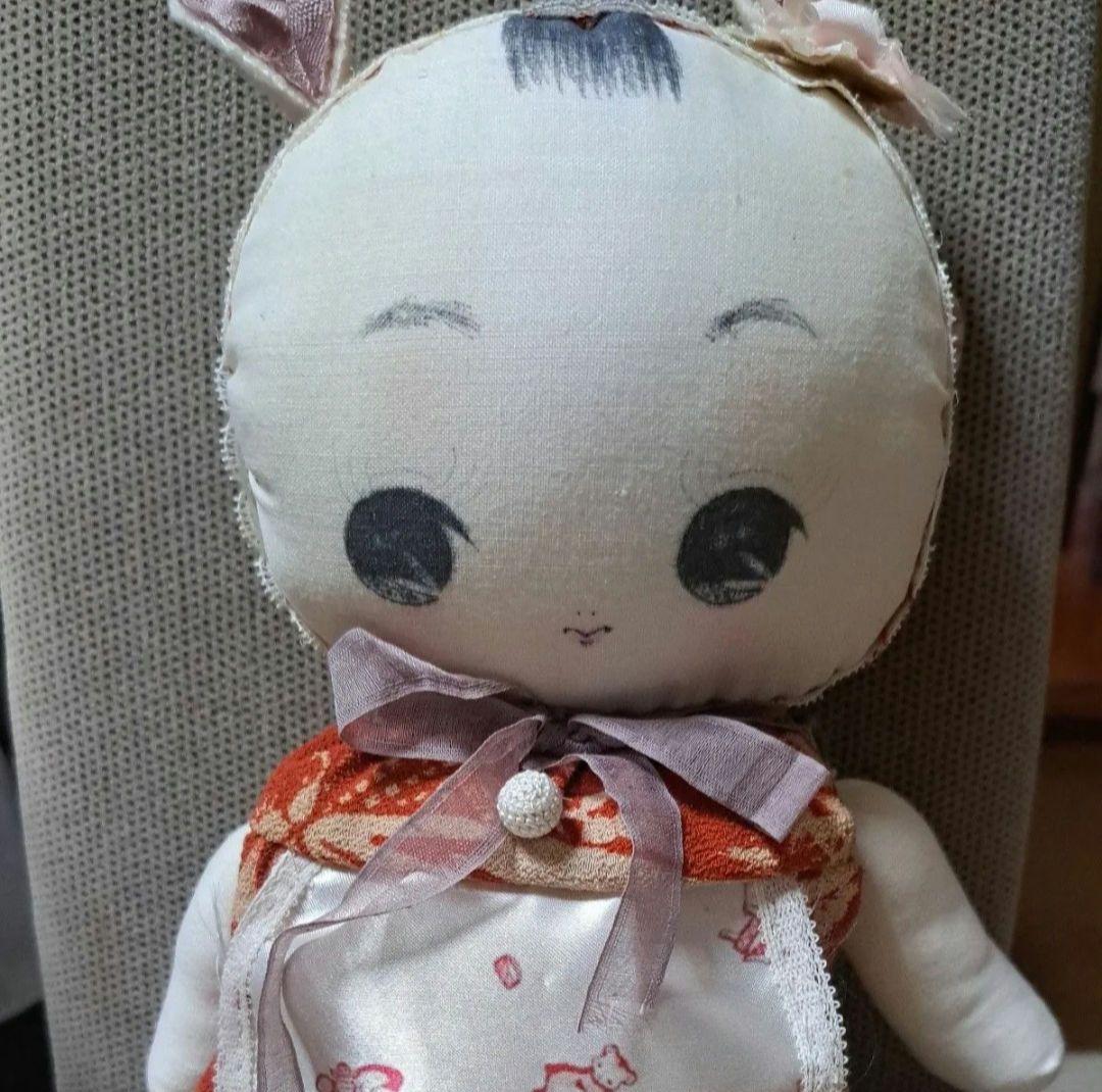 作家様　文化人形　 ぬいぐるみ　昭和　レトロ　ヴィンテージ　モダン