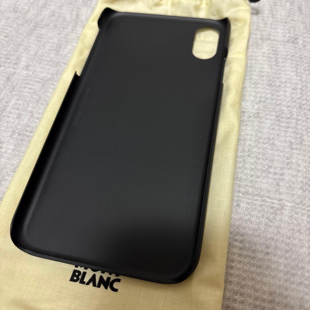 ①美品　モンブラン Montblanc iPhone XR ケース