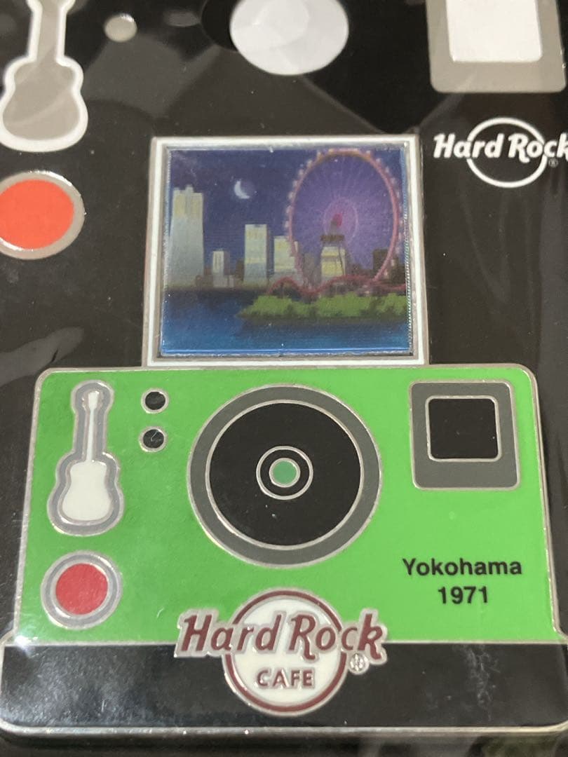ハードロックカフェ ピン　Lenticular Camera Pin 5個