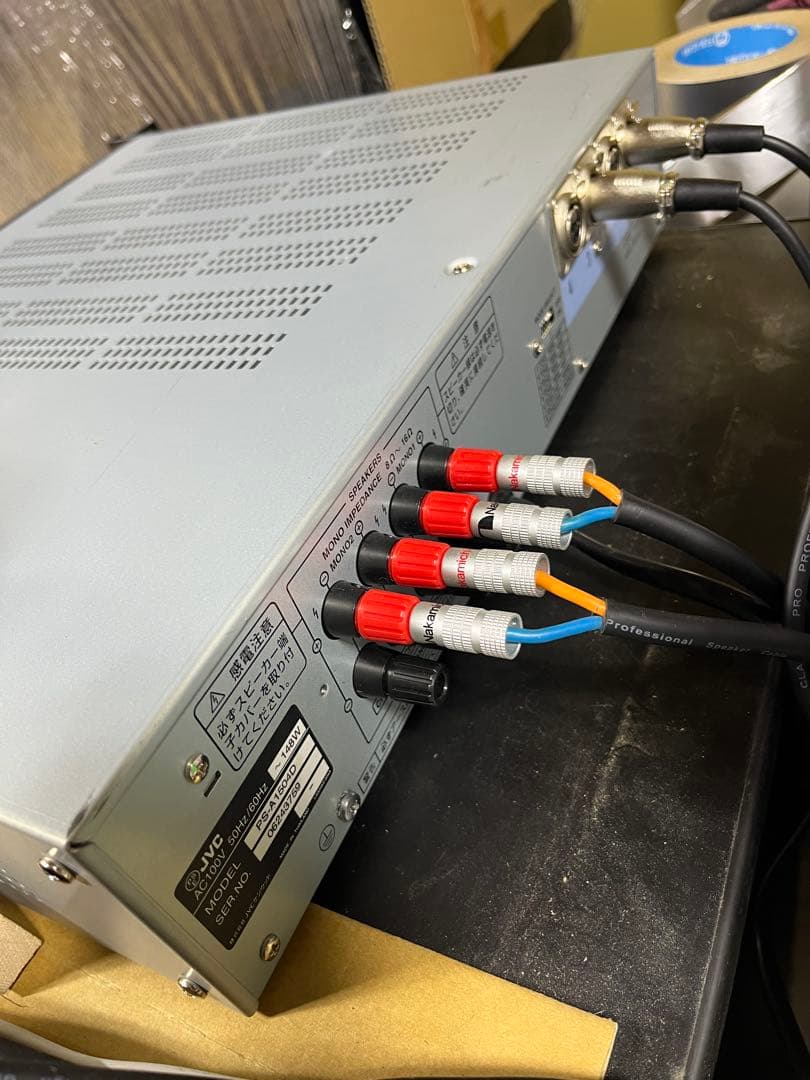 JBC PS-A1504D D級4ch/2chパワーアンプ動作品
