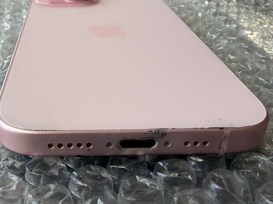 海水 Apple iPhone 15 本体 ピンク 256GB