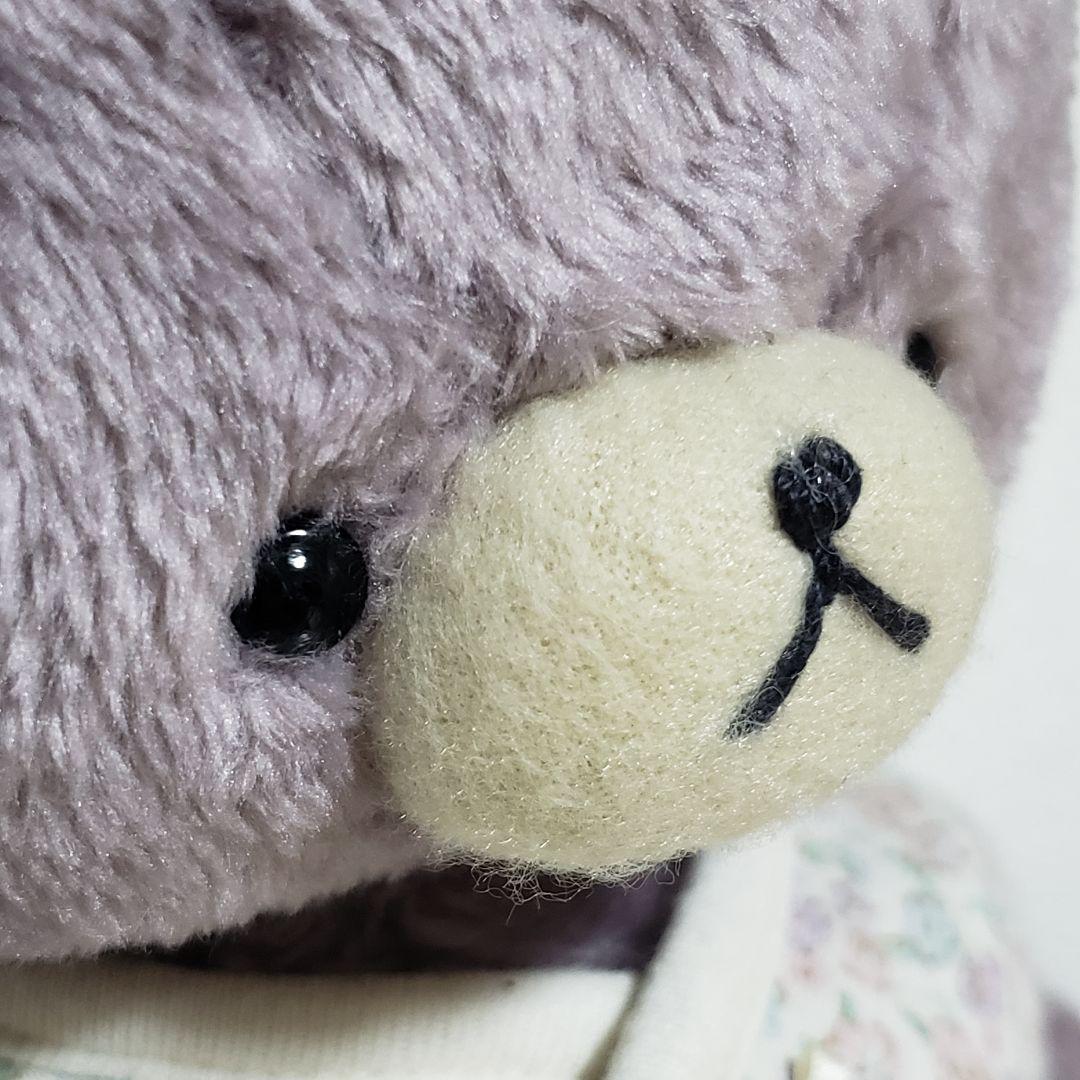 No.543 テディベア　パープル