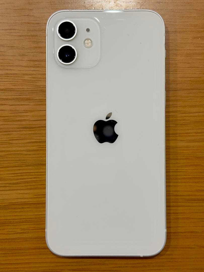 【Apple】iPhone12　64GB　バッテリー76%　ケース付