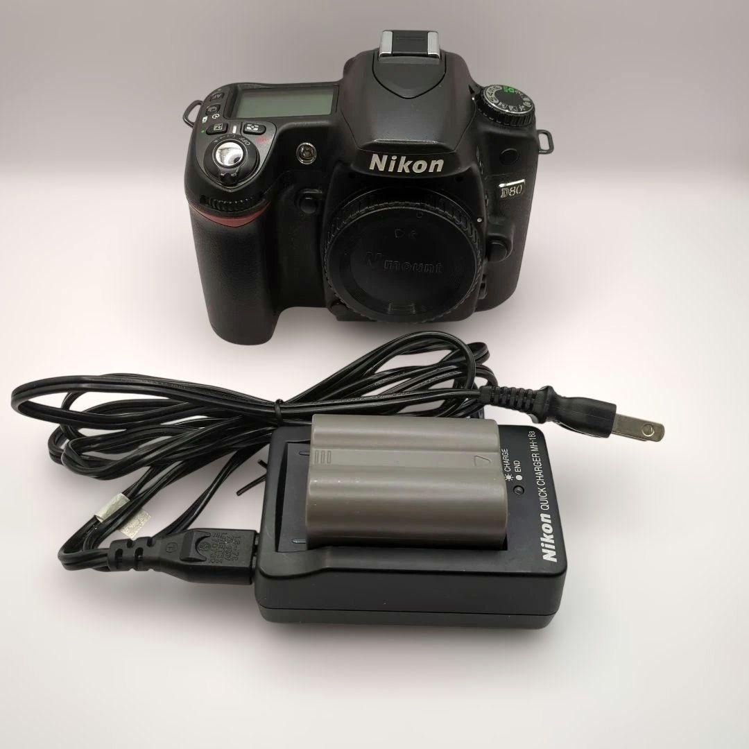 Nikon D80一眼レフカメラ CCDセンサー